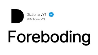 Celebrity Foreboding Meaning in English Wealth