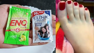 Eno से  मिनटों में साफ करें हाथ, पैर how to clean tan on hands or feet.