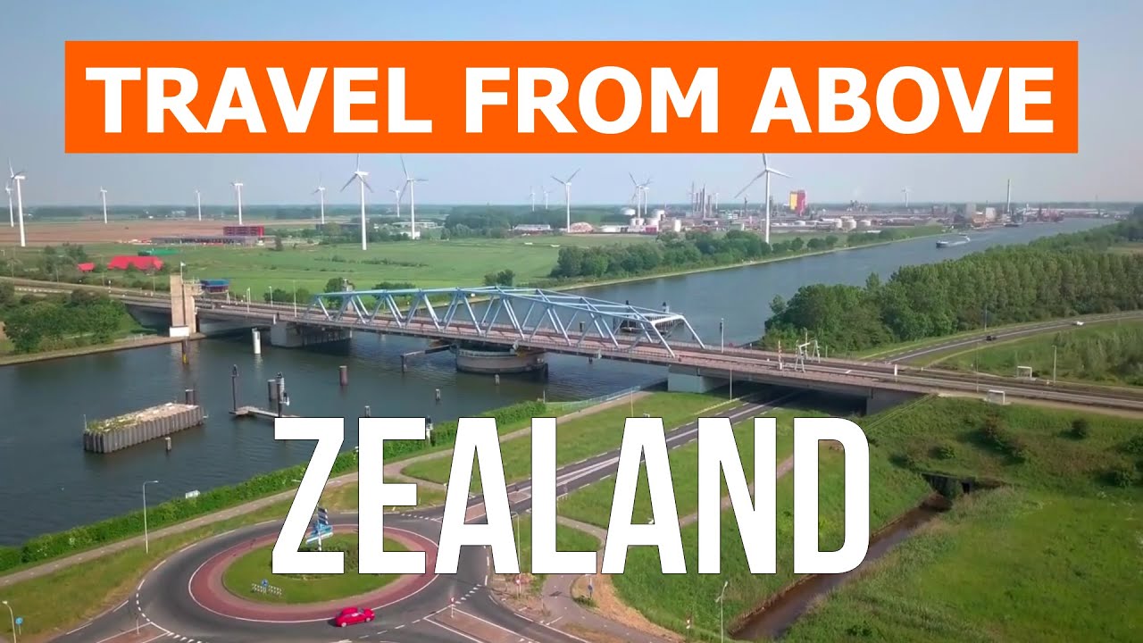 Zealand from above | Drone video in 4k | Netherlands, Zeeland province from the air