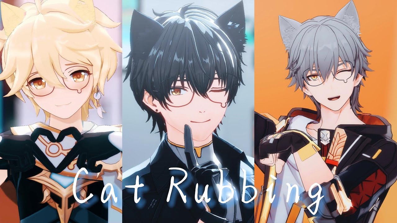 【MMD】推しのヒーロー / Cat Rubbing