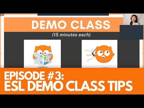 WFH EPISODE #3: ESL DEMO CLASS TIPS + LESSON FLOW