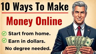 10 Ways To Make Money Online 💸 || Slow English Listening Practice || A1-B1 Masterclass