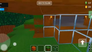  Block kraf 3D - membina gua atas bukit screenshot 1