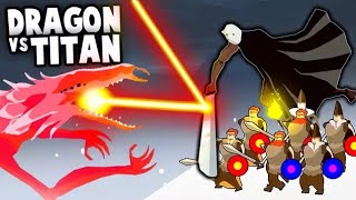 The FINAL BOSS Battle!  Dragon vs Giant TITAN ARMY! (The Bonfire: Forsaken Lands) screenshot 5