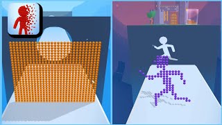 Pixel Rush Game All Levels Walkthrough Gameplay iOS,Android Relaxing Video Update Level Being Gamer screenshot 4