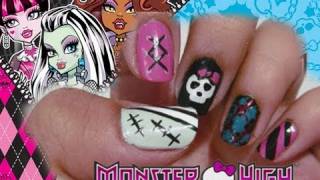 Halloween: Monster High Nails !