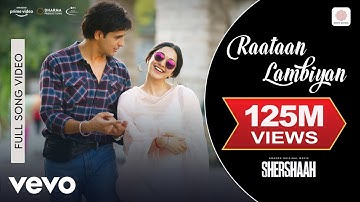 Raataan Lambiyan - Shershaah | Full Song | Sidharth, Kiara | Tanishk B, Jubin, Asees