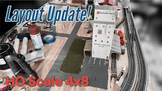 Layout Update! Scenery work has begun!