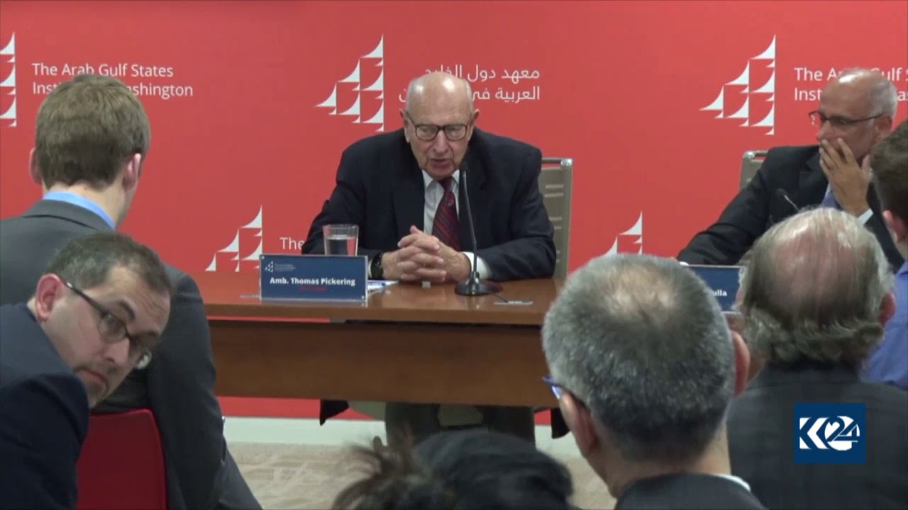 Amb  Thomas Pickering, former Under Secretary of State for Political Affairs