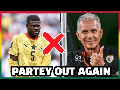 BOOM🔥 Partey to MISS GHANA'S GAME— Carlos Queiroz Man Utd SECRET REVEALED