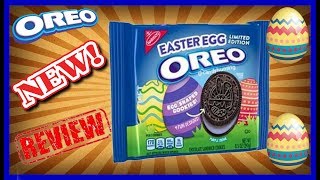 ?New Limited Time Oreos Easter Egg | Food Review?-March 21st 2019