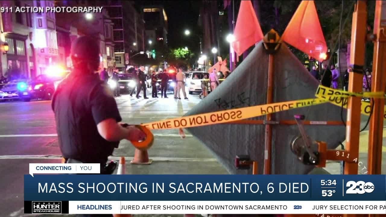 Sacramento police seek at least two suspects in mass shooting - YouTube