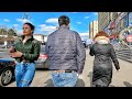 Bakıda gözəl hava - Piyada Gəzinti turu (24 Yanvar 2023) Yasamal, İnşaatçılar - Baku Walking tour 4k