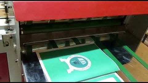 NOTEBOOK STITCHING AND FOLDING MACHINE