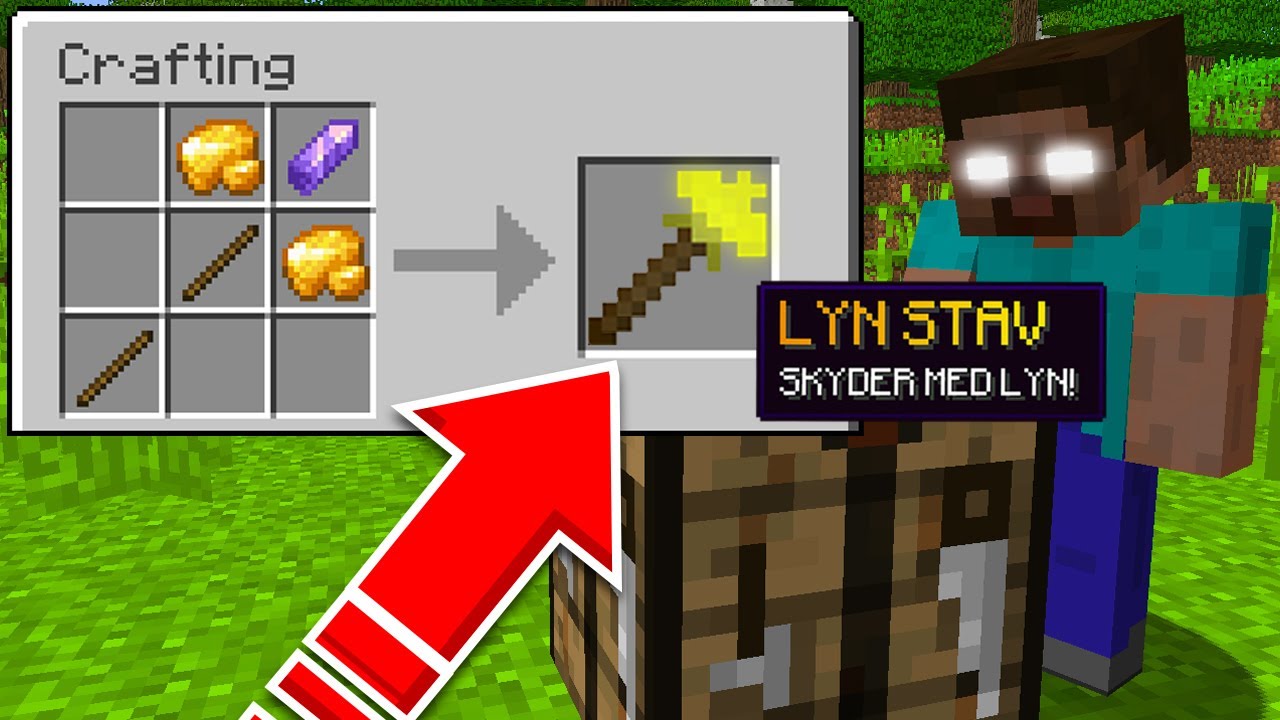 HEROBRINES Hemmelige Våben I Minecraft!