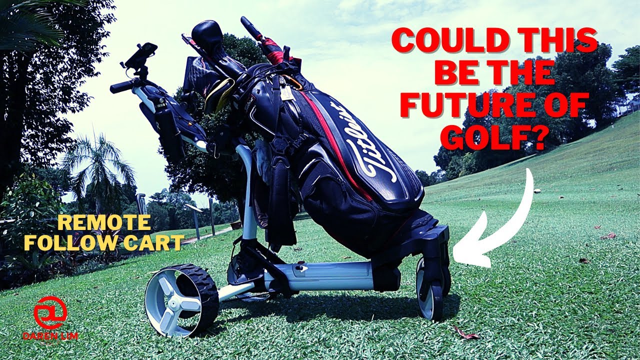 How this E-Trolley made my golfing life EASY x Changi Golf Club