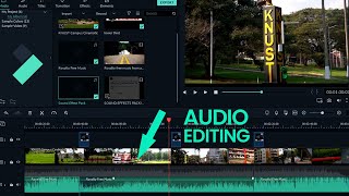 How To Add MUSIC and SOUND EFFECTS  to Videos in Wondershare Filmora9 | Step by Step Tutorial