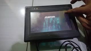 Hmi weintek calibration touch screen