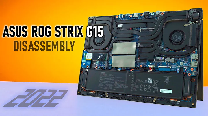 Asus ROG Strix G15 (2022) Review - Disassembly and upgrade tutorial