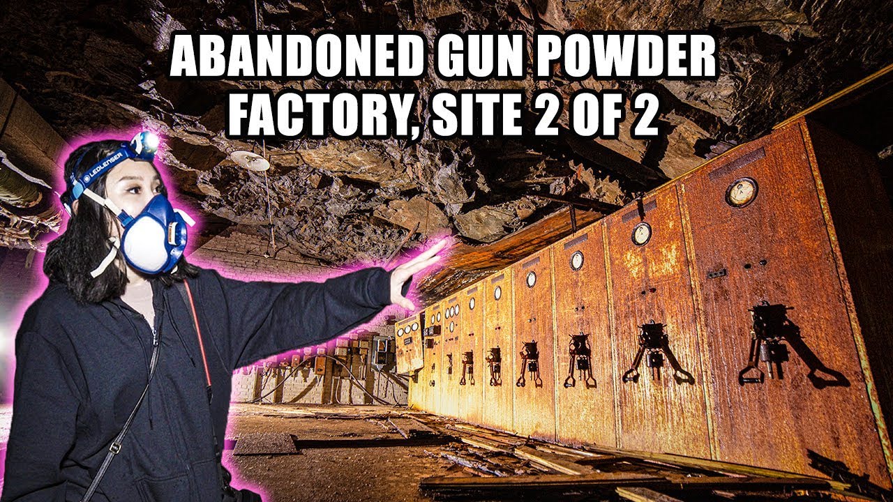 Abandoned GUNPOWDER Factory HIDDEN In the Mountain, SITE 2 of 2 | Tyfors bergrum