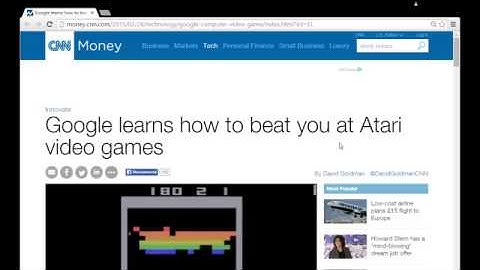 First Skynet beats Atari games. Google AI beats 2600 games.
