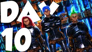 TOXIC RIVALS Tried to Online Raid us... - ARK PvP