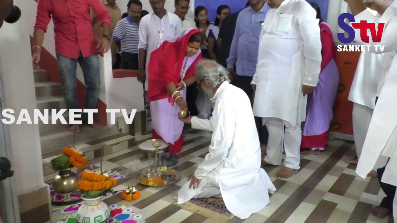 kalahandi block list Odisha : Union minister Pratap Sarangi inaugurate laboratory at Balia Sishu Mandir | Sanket Tv