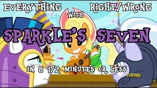 Famous Everything Right/Wrong With Sparkle's Seven in 8 1/2 Minutes or Less Profile
