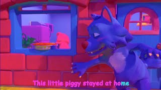 Little Piggy Baked Yummy Apple Pie,but the Wolf Said“Mine!”| Intro Logo|Sponsored by Preview2Effects