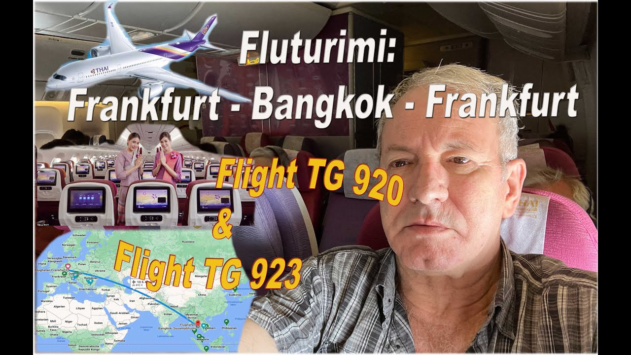 Flug Tg922 Von Bangkok Nach Frankfurt Verfolgen www.youtube.com
