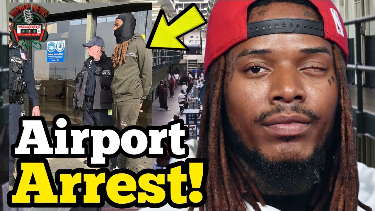 Fetty Wap Arrested at Newark Airport After Ankle Monitor Alert!