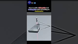 Mechanism for Impossible triangular and rectangular hole #mechanism #mathmatics