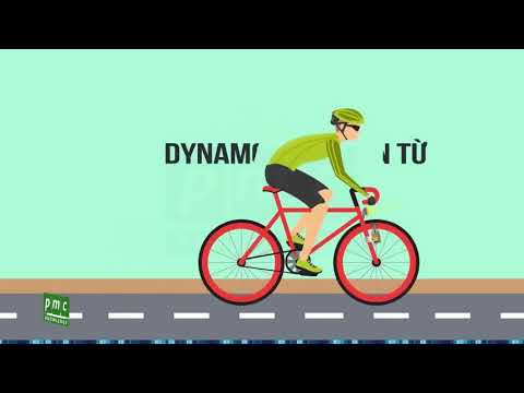Video Ứng dụng cảm ứng điện từ - Dynamo xe đạp - youtube