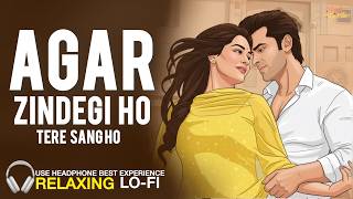 AGAR ZINDEGI HO TERE SANG | RELAXING CHIL VERSION| अगर ज़िंदगी हो | 90S HINDI  LO-FI SONGS