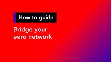 How to bridge your eero network - Superloop Customer Support