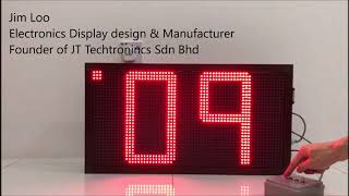 Double Digit LED Countdown Timer | Traffic Light & Process Control Application