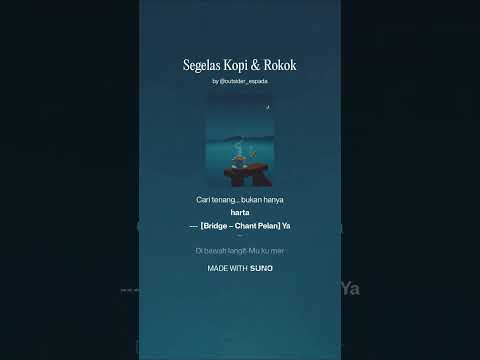 Segelas kopi & Rokok