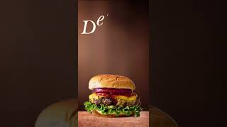 Delicious Burger Motion Graphics in Capcut #shortsfeed #motiongraphics #capcut #graphics #shorts