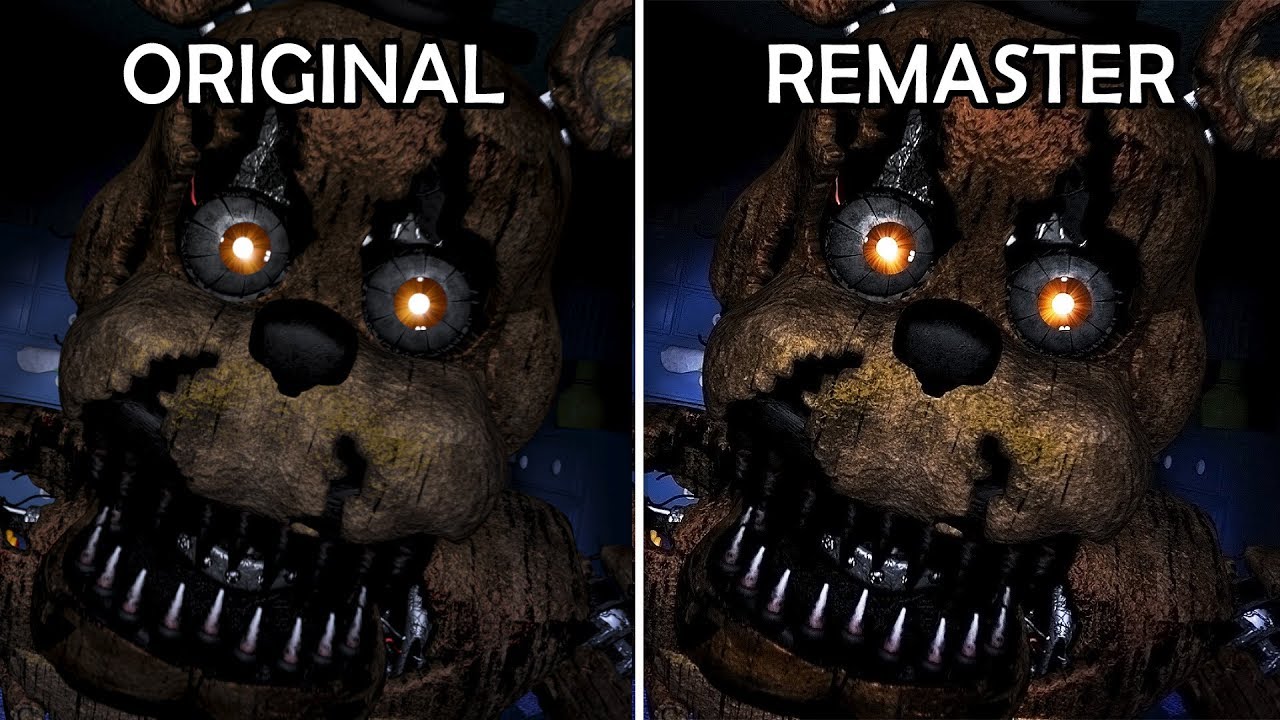 Get JUMPED in 4k  FNAF 4 All Jump Scares Collection [4k HD] 