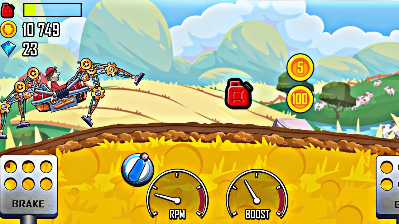 Hill Climb Racing 🚗💥 | Insane Uphill Stunt & High Score Gameplay 2026 34