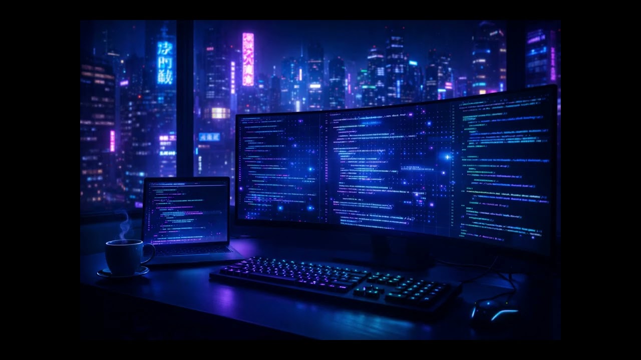 POV: 4:00 AM Coding Session ⚔️ 16-Bit Ambient for Midnight Grinding | Deep Work Music