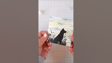 Pet Sympathy Card Inspo ❤️🐾❤️ a heartfelt stamp and stencil combo. www.unitystampco.com