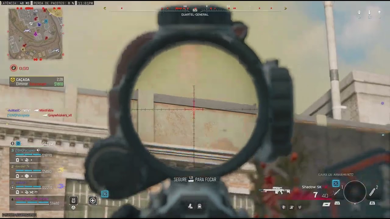 Primeiro video de WARZONE da NEXTS