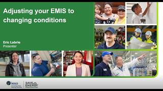 Adjusting your EMIS to changing conditions