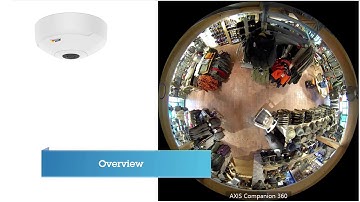 AXIS Companion 360 – Indoor 6 MP 360° panoramic network camera