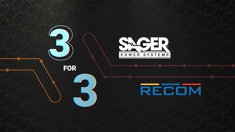RECOM Power R-78Kxx Three-Terminal Switching Regulators - Top 3 Facts