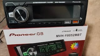 Обзор магнитолы pioneer GB MVH-Y8052MBT лучшая за эту цену!