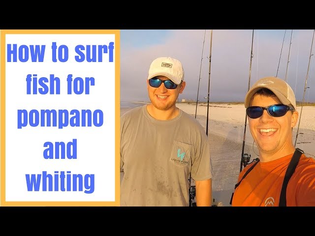 How to Surf Fish for Pompano and Whiting 