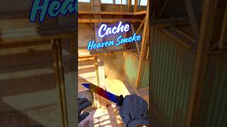 CS2 Cache Smoke Heaven B Site From Spawn!!