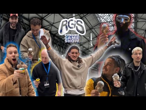 WE TEACHED INFLUENCERS TO PLAY KENDAMA AT ROMANIA GAME SHOW